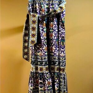 Antonio melani Colorful Patterned Maxi skirt